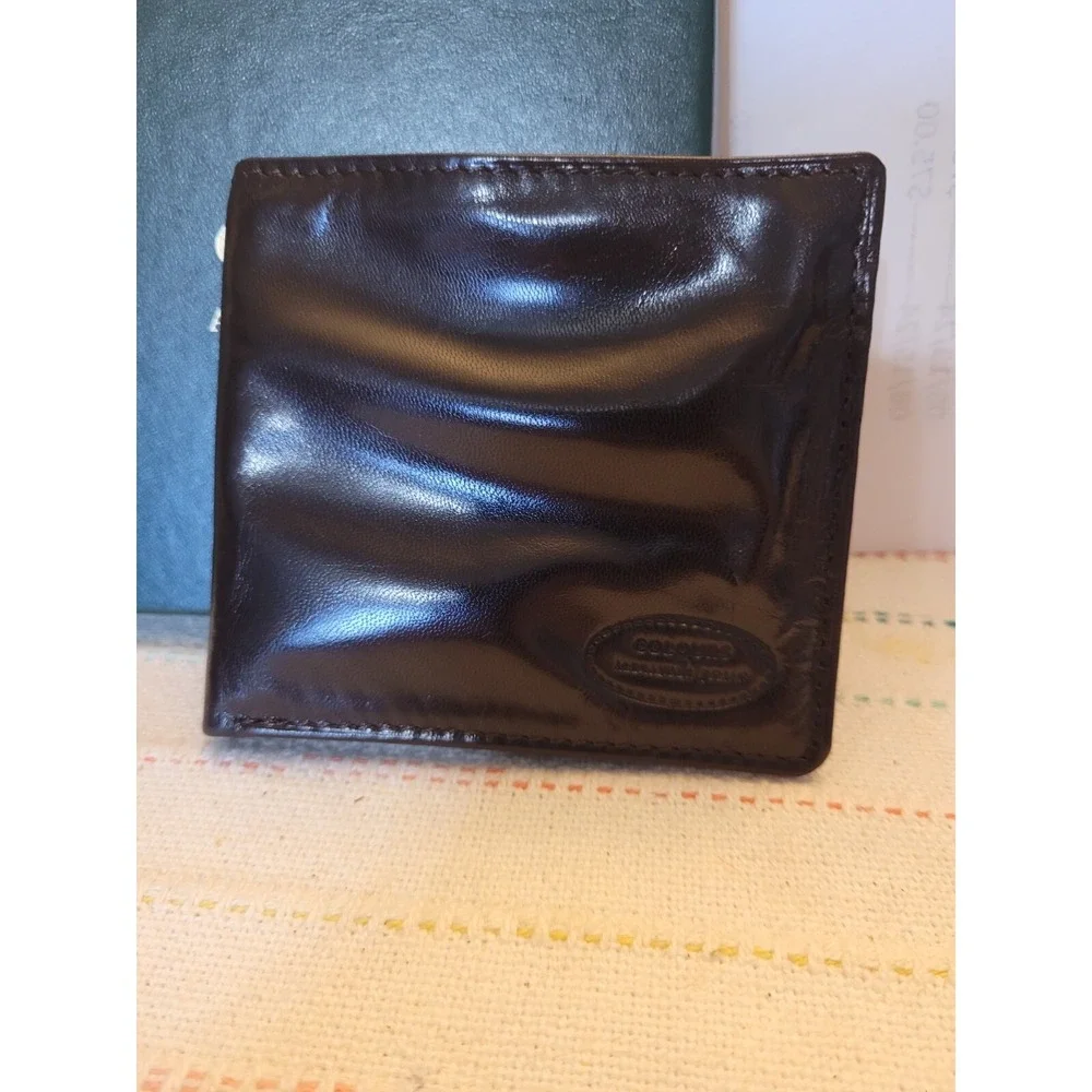 Brown Colours Hip Fold Wallet By Alexander Julian